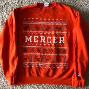 Mercer University Christmas sweater